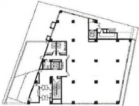 TSKビルの基準階図面