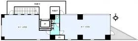 SKY VISIONビルの基準階図面