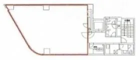 イトービル駒込の基準階図面