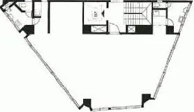 felicita西新宿(旧:丸山)ビルの基準階図面