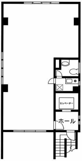 四谷MSビルの基準階図面