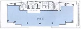 ウィラ大森ビルの基準階図面