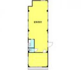 村上ビルの基準階図面