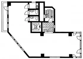 菅屋ビルの基準階図面