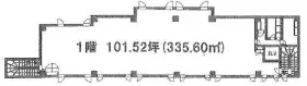 AOIビルの基準階図面