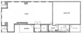 1510ビルの基準階図面