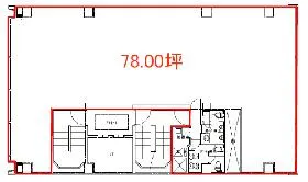三義ビルの基準階図面