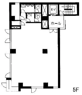 キクチビルの基準階図面