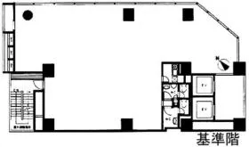 FORECAST西新宿の基準階図面