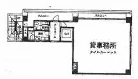 星野第2ビルの基準階図面