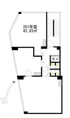 ピアットワンビルの基準階図面