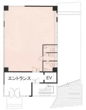 若葉三信ビルの基準階図面