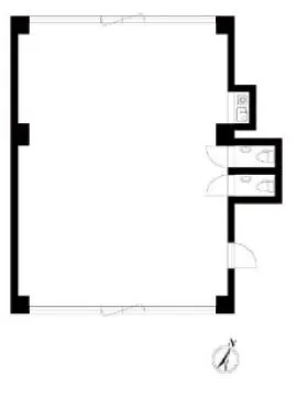 杉森ビルの基準階図面