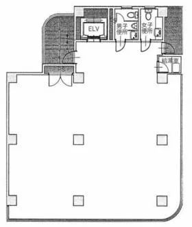 NSビルの基準階図面