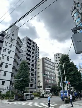 朝日ビルの外観