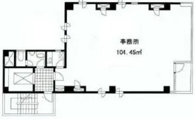 人形町TNビルの基準階図面