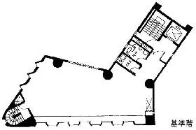 小網ビルの基準階図面