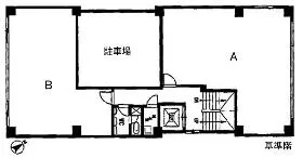 国久ビルの基準階図面