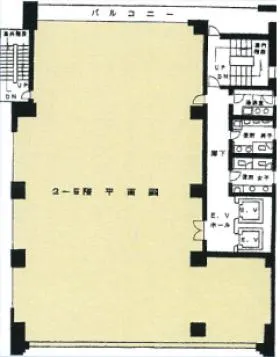 日本橋TCビルの基準階図面