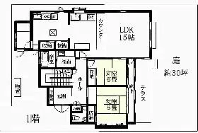 南青山テラスビルの基準階図面