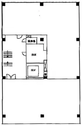 グリンヒルビルの基準階図面