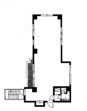 小林本館ビルの基準階図面