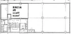 八重洲旭ビルの基準階図面