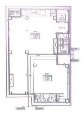 八重洲ノリオビルの基準階図面