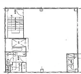 昭美京橋第一ビルの基準階図面