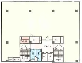 八重洲通りビルデングの基準階図面