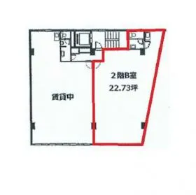 ばんだいビルの基準階図面