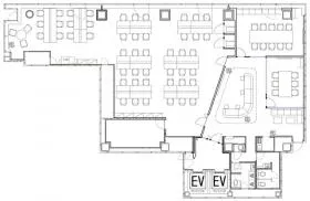 仲御徒町フロント(旧ヒューリック仲御徒町)ビルの基準階図面