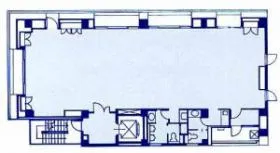 三秀舎ビルの基準階図面