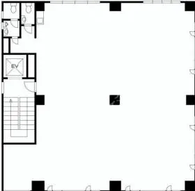 東光ビルの基準階図面