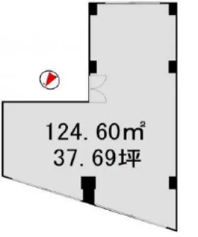 三久ビルの基準階図面