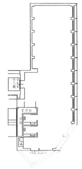 アルテ大手町の基準階図面