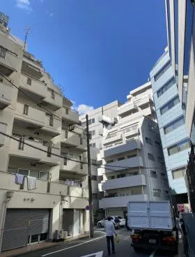 (仮)八丁堀湊(旧ライジング)ビルの外観