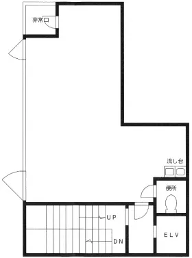 新富3Tビルの基準階図面