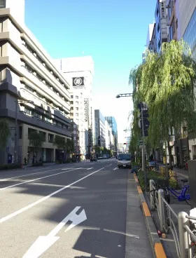ニューギンザビル12号館の外観