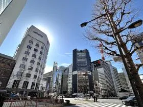 歌舞伎座タワーの外観