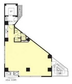 VORT秋葉原Ⅳ(旧秋葉原シグマビル)の基準階図面