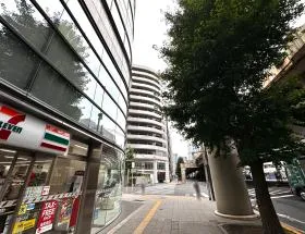 セブンイレブンを通過、横断歩道を渡りもう少し直進する