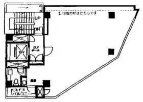 TQ岩本町の基準階図面