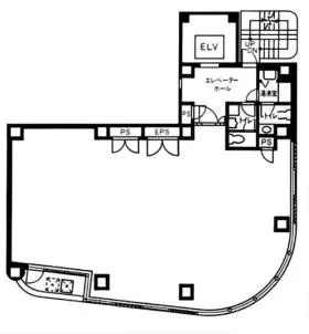 テラサキ第5ビルの基準階図面