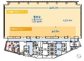 青山OM-SQUAREの基準階図面