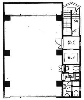 第2寿ビルの基準階図面