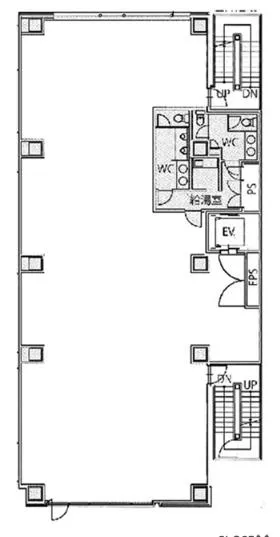 Box’R Akibaの基準階図面