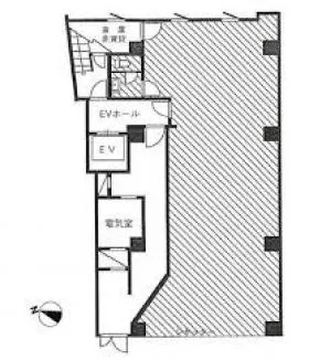 クルスビルの基準階図面