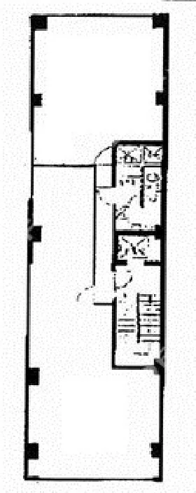 伊藤ビルの基準階図面