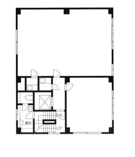 沼田ビルの基準階図面